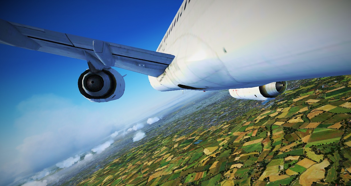 Departing from LOWW, testing some reshade settings.