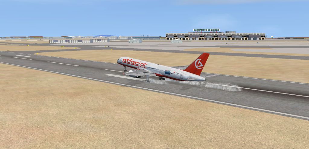 Touchdown in Lisbon