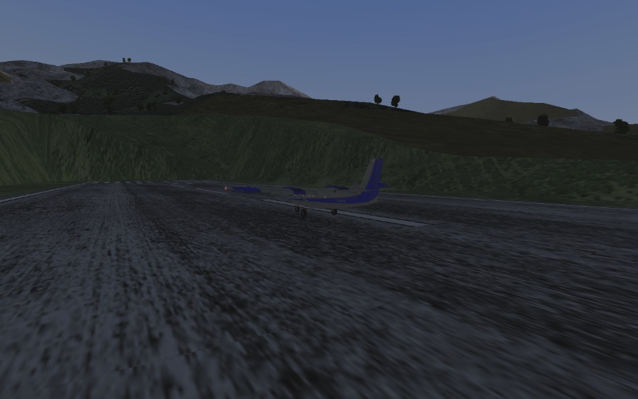 Landing at Courchevel LFLJ-23.