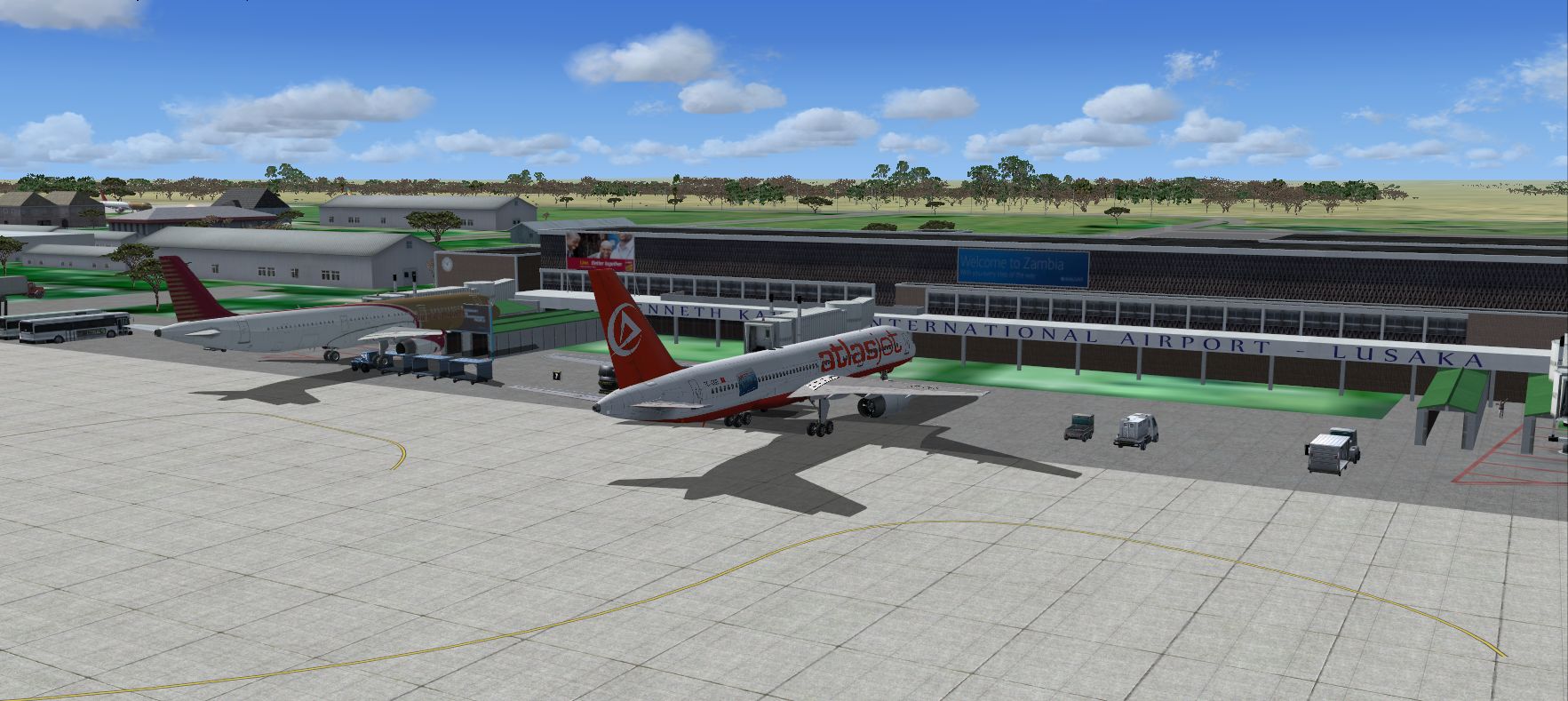 Lusaka international airport